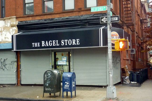 The Bagel Store's new home on Bedford Avenue and South Fourth Street